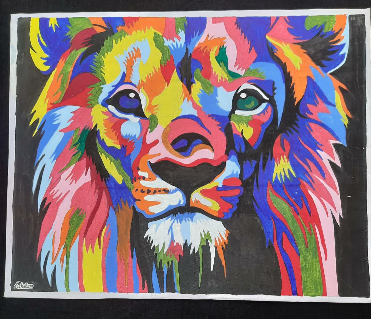 Multicolor Lion